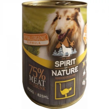 Spirit of Nature Dog konzerv Strucchússal 800gr kutyaeledel