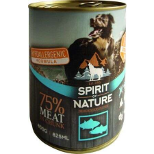 Spirit of Nature Dog tonhalas és lazacos konzerv (6 x 800 g) 4.8 kg kutyaeledel
