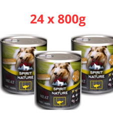 Spirit of Nature Hypoallergenic Strucc konzerv 24x800gr kutyaeledel