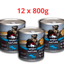 Spirit of Nature Hypoallergenic Tonhal&Lazac konzerv 12x800gr kutyaeledel