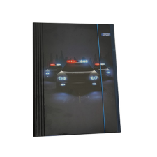 Spirit : Police Lights gumis mappa A/4-es méretben mappa
