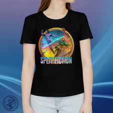 Split Fiction kerek logo női póló női póló