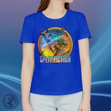  Split Fiction kerek logo női póló