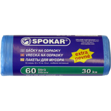Spokar Szemeteszsák 60 l, 30 db (8593534832541) tisztító- és takarítószer, higiénia