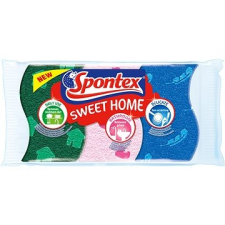 Spontex Sweet Home viszkóz szivacs 3 db tisztító- és takarítószer, higiénia