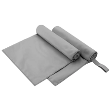  Sport Törölközők 2 pcs Sötétszürke 100 x 50 cm lakástextília