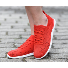  Sportcipő piros (36-41) női cipő