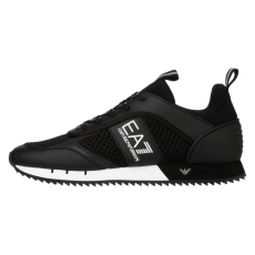  Sportcipők Emporio Armani EA7 Fekete-fehér fűzők U X8X027XK0500A120 Uniszex fekete 44 2/3
