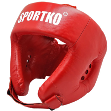 SportKO Fejvédő boxhoz SportKO OK2 piros M boksz és harcművészeti eszköz