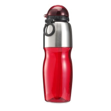 . Sportkulacs, 800 ml-es, piros kulacs, kulacstartó