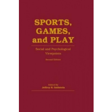 Sports, Games, and Play – Jeffrey H Goldstein idegen nyelvű könyv