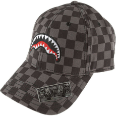  Sprayground smooth check cap baseball sapka unisex szürke one