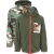 Sprayground SPRAYGROUND DOUBLE TEDDY NYLON JACKET kabát Férfi Zöld S