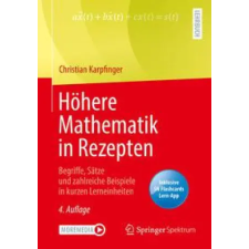 Springer Fachmedien Wiesbaden Hoehere Mathematik in Rezepten | Christian Karpfinger egyéb könyv