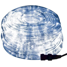 Springos 240 LED-es flexibilis fénykábel, 10m IP44 programozható, hideg fehér karácsonyfa izzósor