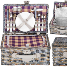 Springos Cs0133 piknikkosár 42 x 28 x 20 cm papírárú, csomagoló és tárolóeszköz