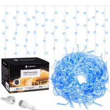 Springos Fényfüggöny 500 led füzér, 20m, kék karácsonyfa izzósor