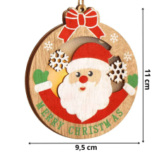 Springos Karácsonyi dekoráció 9.5 x 10.5 cm karácsonyfadísz