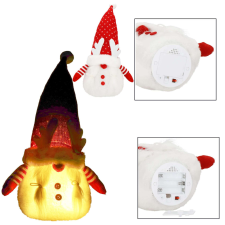 Springos Karácsonyi dekoráció gnóm 36 x 18 cm karácsonyi dekoráció