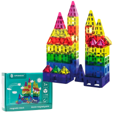 Springos Kg0049 mágneses blokkok 120 db. mágneses építőjáték