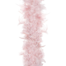 Springos Ünnepi toll boa, 300 cm, toll girland, rózsaszín karácsonyfadísz