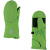 Spyder Cubby egyujjas gyerek síkesztyű, zöld, L