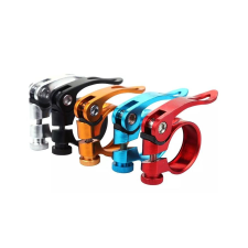 Spyral OEM gyorszáras nyeregcső bilincs, alumínium, 31,8 mm, piros nyeregcső