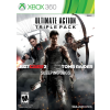 Square Enix Ultimate Action Pack: Tomb Raider + Just Cause 2 + Sleeping Dogs, Xbox 360, Konzol játékszoftver