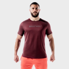 SQUATWOLF Men‘s T-shirt LAB360º Recycled Mesh Tee Tawny Port