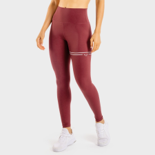 SQUATWOLF Women‘s leggings Flux Maroon - SQUATWOLF S női nadrág