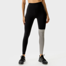 SQUATWOLF Women‘s leggings LAB360º Colour Block Black Titanium L