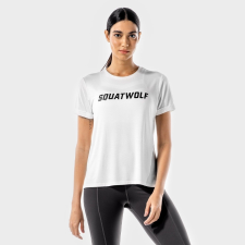 SQUATWOLF Women‘s T-shirt Iconic White - SQUATWOLF női póló