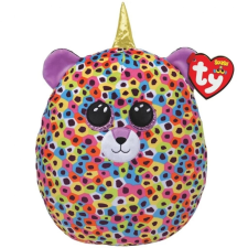 Squish-A-Boos Többszínű Leopárd Egyszarvú Plüssfigura - TY plüssfigura