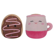 SQUISHMALLOWS Kifordítható 2 az 1-ben Squishmallows 13 cm - fánk és tejeskávé plüssfigura