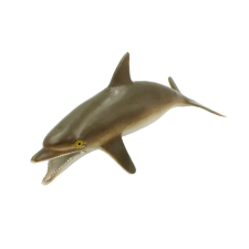 Sqweekies barna delfin hangfigura 23cm játékfigura