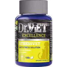 Sr. Vet Stressvet tabletta nyugtatásra és stresszhatások ellen 100 g vitamin, táplálékkiegészítő kutyáknak