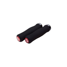 Sram Ergo nyomott mintás bilincses keményhab markolat, 130 mm, fekete, fekete bilinccsel kerékpár kormány