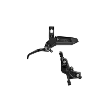 Sram Level 4P Silver Stealth hidraulikus tárcsafék, első, féktárcsa nélkül, fényes fekete kerékpár fék
