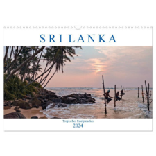  Sri Lanka, tropisches Inselparadies (Wandkalender 2024 DIN A3 quer), CALVENDO Monatskalender – Joana Kruse naptár, kalendárium