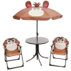 ST Leisure Equipment Szett LEQ MELISENDA Mono, majom, napernyő 105 cm, asztal 50 cm, 2 szék, gyermek
