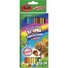 St. Majewski Unipap Bambino: Kétvégu színesceruza készlet hegyezovel 12db (004940) (324311) színes ceruza