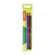 STABILO 3db-os piros,kék,zöld színű színes ceruza (STABILO_HU979/3EP) színes ceruza