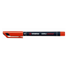 STABILO Alkoholos marker STABILO 842 F piros filctoll, marker