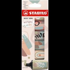 STABILO BOSS MINI Naturevibes - 6 szín (4006381615815) filctoll, marker