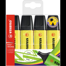 STABILO BOSS ORIGINAL 4 db tok sárga (4006381109567) filctoll, marker