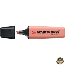 STABILO BOSS ORIGINAL NatureCOLORS vörösbarna szövegkiemelő filctoll, marker