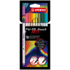 STABILO Ecsetfilc Stabilo Pen 68 brush 10 db-os klt. ARTY 568/10-21-20