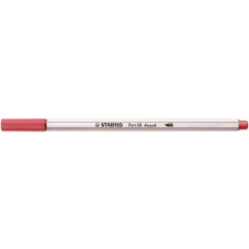 STABILO Ecsetirón, STABILO "Pen 68 brush", rozsdavörös filctoll, marker
