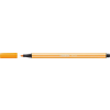 STABILO Filctoll, 1 mm, STABILO "Pen 68", neon narancssárga
