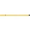 STABILO Filctoll, 1 mm, STABILO "Pen 68", sárga